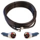 30' Black LMR400 Ultra-Low-Loss Cable (N/Male Connectors)